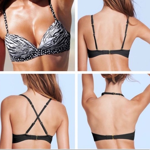 Victoria’s Secret | Animal Print Push-Up Bikini Top - Picture 2 of 12